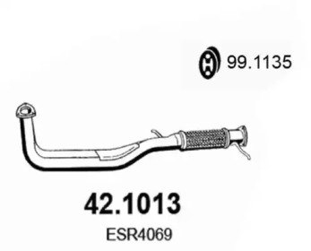 Трубка ASSO 42.1013