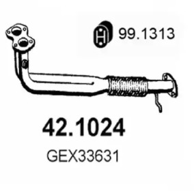 Трубка ASSO 42.1024