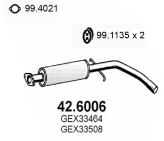 Амортизатор ASSO 42.6006