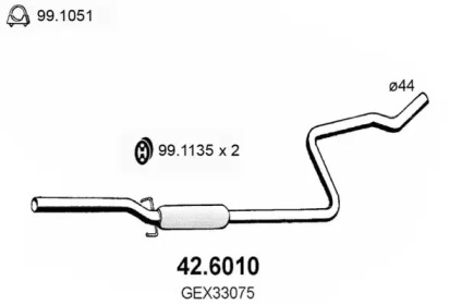 Амортизатор ASSO 42.6010