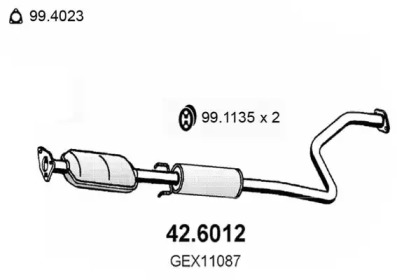 Амортизатор ASSO 42.6012