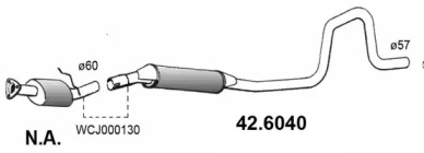 Амортизатор ASSO 42.6040