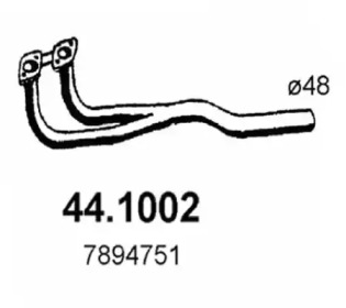 Трубка ASSO 44.1002