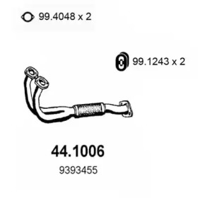 Трубка ASSO 44.1006