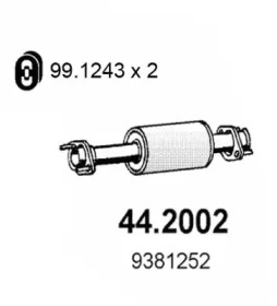 Амортизатор ASSO 44.2002