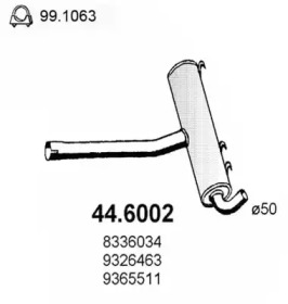 Амортизатор ASSO 44.6002