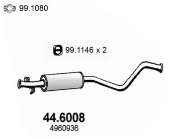 Амортизатор ASSO 44.6008