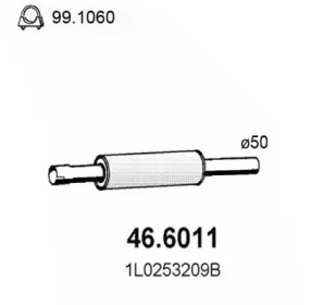 Амортизатор ASSO 46.6011