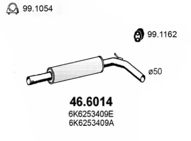 Амортизатор ASSO 46.6014