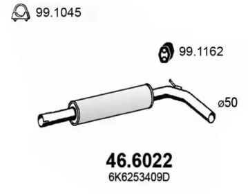 Амортизатор ASSO 46.6022