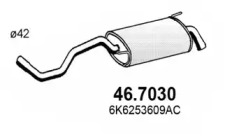 Амортизатор ASSO 46.7030