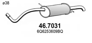 Амортизатор ASSO 46.7031