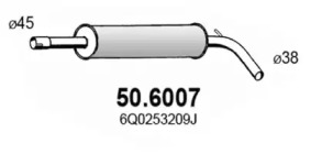 Амортизатор ASSO 50.6007