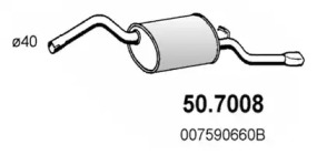 Амортизатор ASSO 50.7008