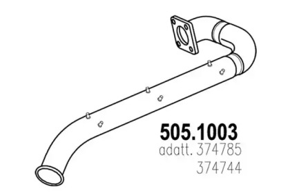 Трубка ASSO 505.1003