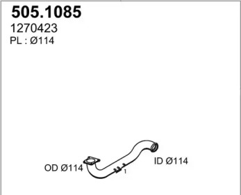 Трубка ASSO 505.1085