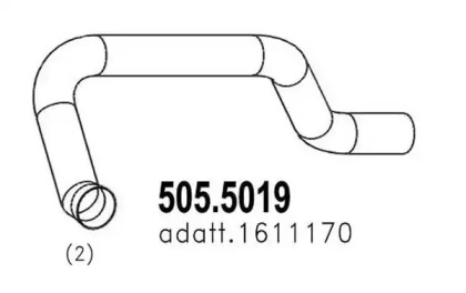 Трубка ASSO 505.5019