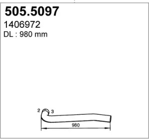 Трубка ASSO 505.5097