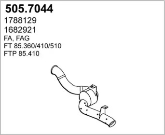 Амортизатор ASSO 505.7044