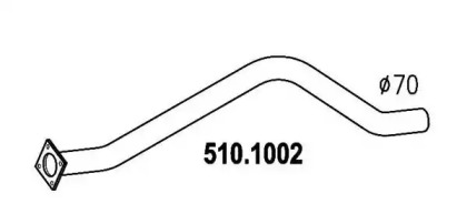 Трубка ASSO 510.1002