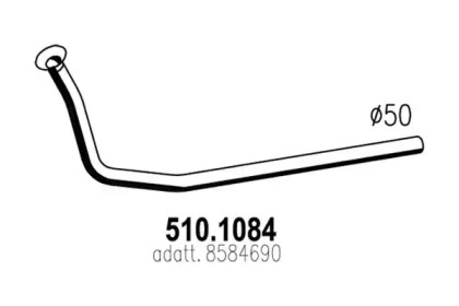 Трубка ASSO 510.1084