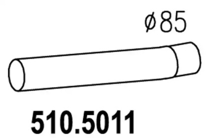 Трубка ASSO 510.5011