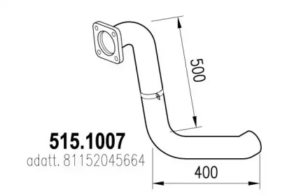 Трубка ASSO 515.1007