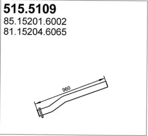 Трубка ASSO 515.5109