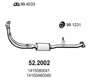 Амортизатор ASSO 52.2002