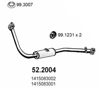 Амортизатор ASSO 52.2004