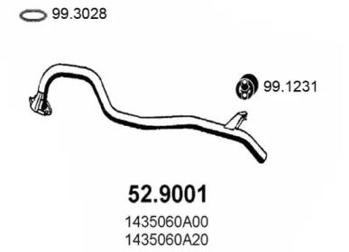 Трубка ASSO 52.9001