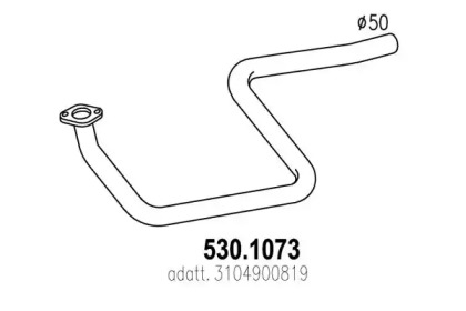 Трубка ASSO 530.1073