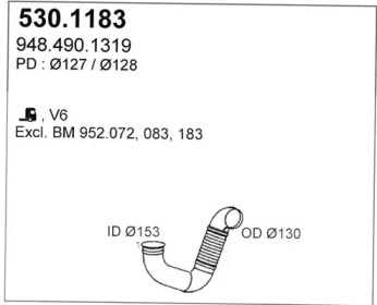 Трубка ASSO 530.1183