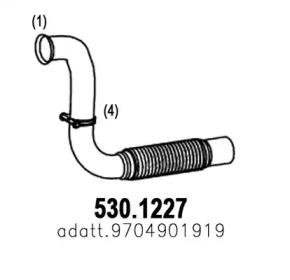 Трубка ASSO 530.1227