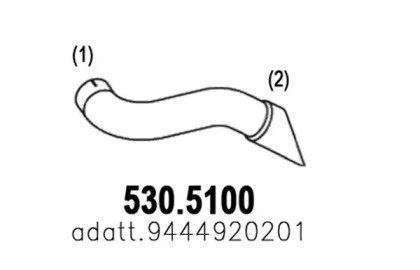 Трубка ASSO 530.5100