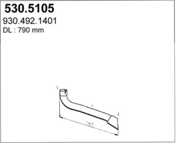 Трубка ASSO 530.5105