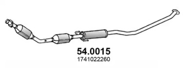 Катализатор ASSO 54.0015