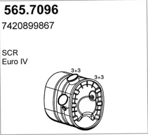 Фильтр ASSO 565.7096