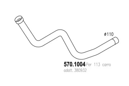 Трубка ASSO 570.1004