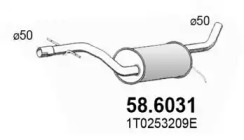 Амортизатор ASSO 58.6031