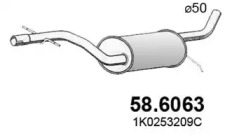 Амортизатор ASSO 58.6063