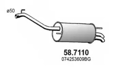 Амортизатор ASSO 58.7110