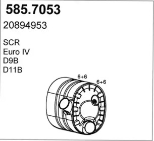 Фильтр ASSO 585.7053