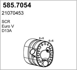 Фильтр ASSO 585.7054