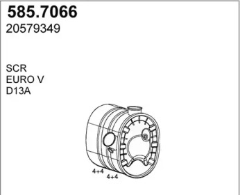 Фильтр ASSO 585.7066