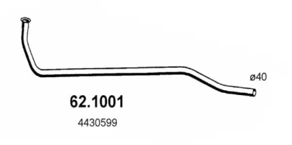 Трубка ASSO 62.1001