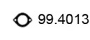 Прокладка, труба выхлопного газа ASSO 99.4013