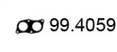 Прокладка, труба выхлопного газа ASSO 99.4059