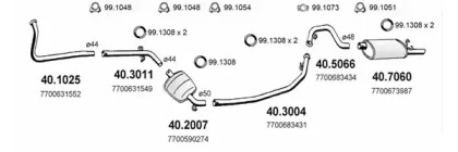 Система выпуска ОГ ASSO ART2150