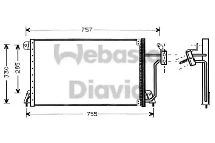 Конденсатор WEBASTO 82D0225025A